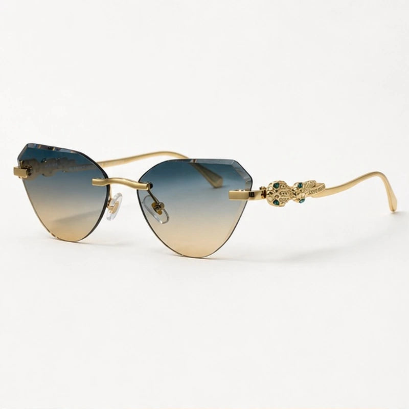 Seraphine Rimless Cat-Eye Shades - Drift - Sunglasses - Eric Muller - Image 1