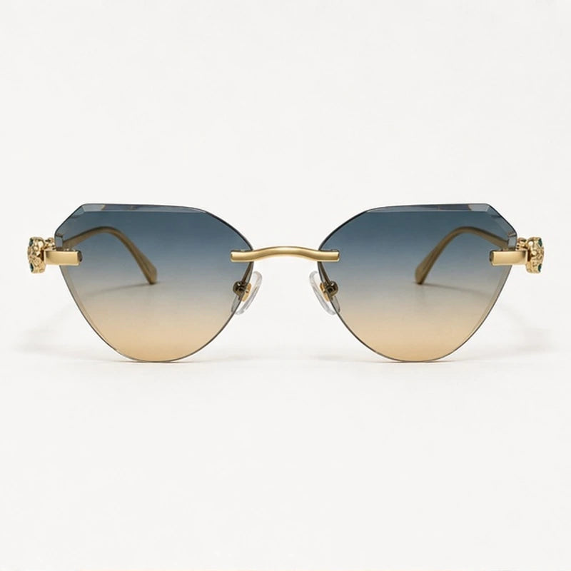 Seraphine Rimless Cat-Eye Shades - Drift - sunglasses - Eric Muller - Image 2