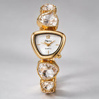 Seren Women's Triangular-Dial Watch - White - Accessories > Watches > Geometric Dial Watches - Eric Muller - Image 2