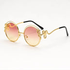 Serpo Round Wire Shades - Petal - Sunglasses - Eric Muller - Image 1