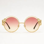 Serpo Round Wire Shades - Petal - sunglasses - Eric Muller - Image 2