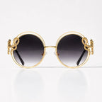 Serpo Round Wire Shades - Smoke - sunglasses - Eric Muller - Image 2