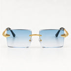 Valdar Rimless Rectangular Shades - Glacé - sunglasses - Eric Muller - Image 2