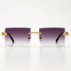 Valdar Rimless Rectangular Shades - Dusk - sunglasses - Eric Muller - Image 2