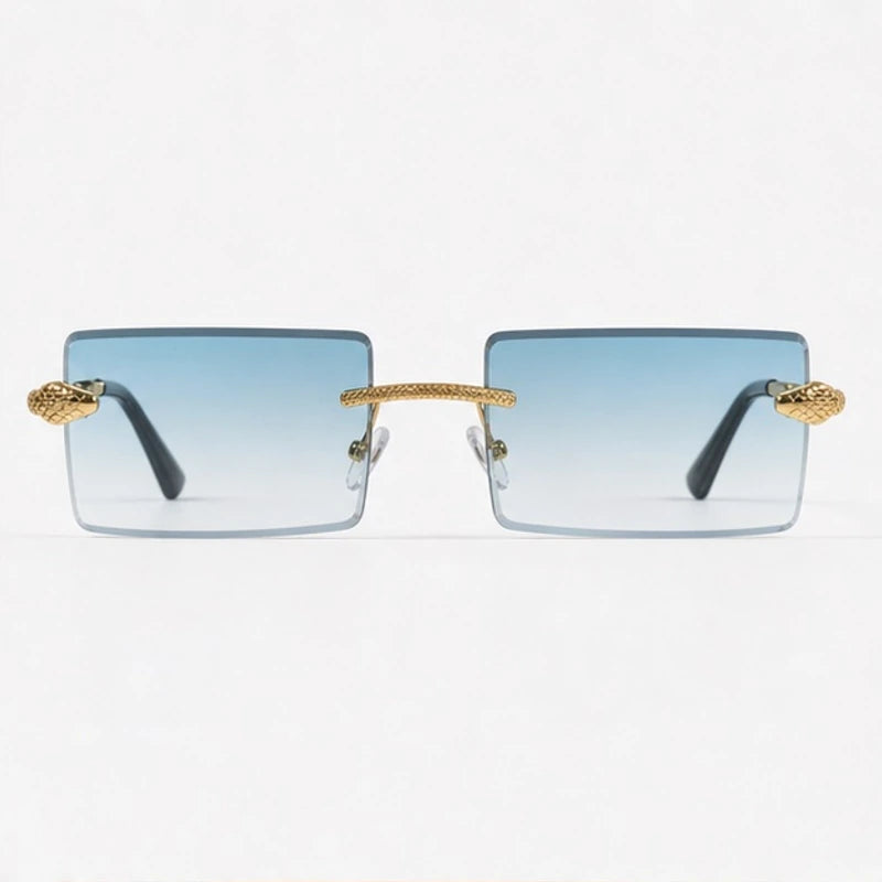 Valdar Rimless Rectangular Shades - Reef - sunglasses - Eric Muller - Image 2