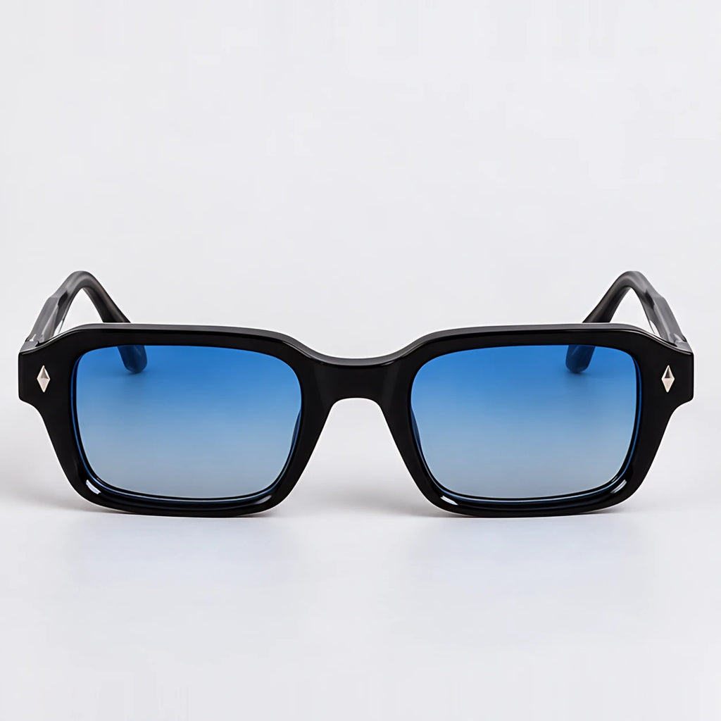 Valerio Women's Full-Rim Rectangular Sunglasses - Blue Horizon - rectangular sunglasses - Eric Muller - Image 3
