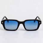 Valerio Women's Full-Rim Rectangular Sunglasses - Blue Horizon - rectangular sunglasses - Eric Muller - Image 3