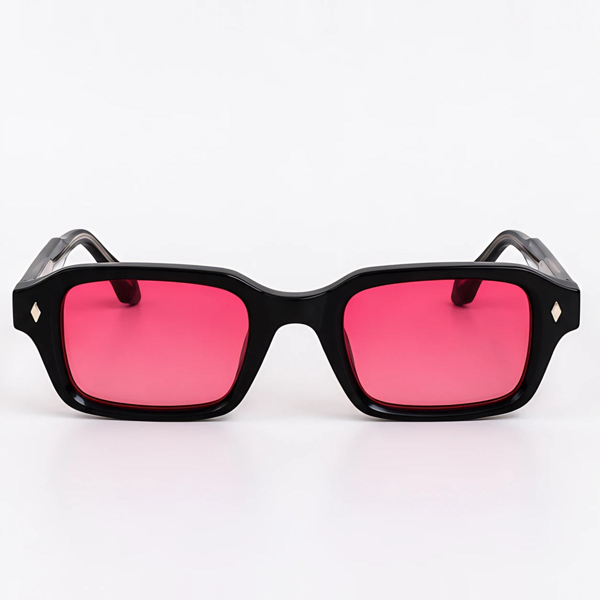 Valerio Women's Full-Rim Rectangular Sunglasses - Hot Pink - sunglasses - Eric Muller - Image 2