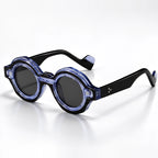 Vaplunk Retro Round Shades - Purple - Accessories > Eyewear > Round Sunglasses - Eric Muller - Image 1