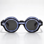 Vaplunk Retro Round Shades - Purple - sunglasses - Eric Muller - Image 2