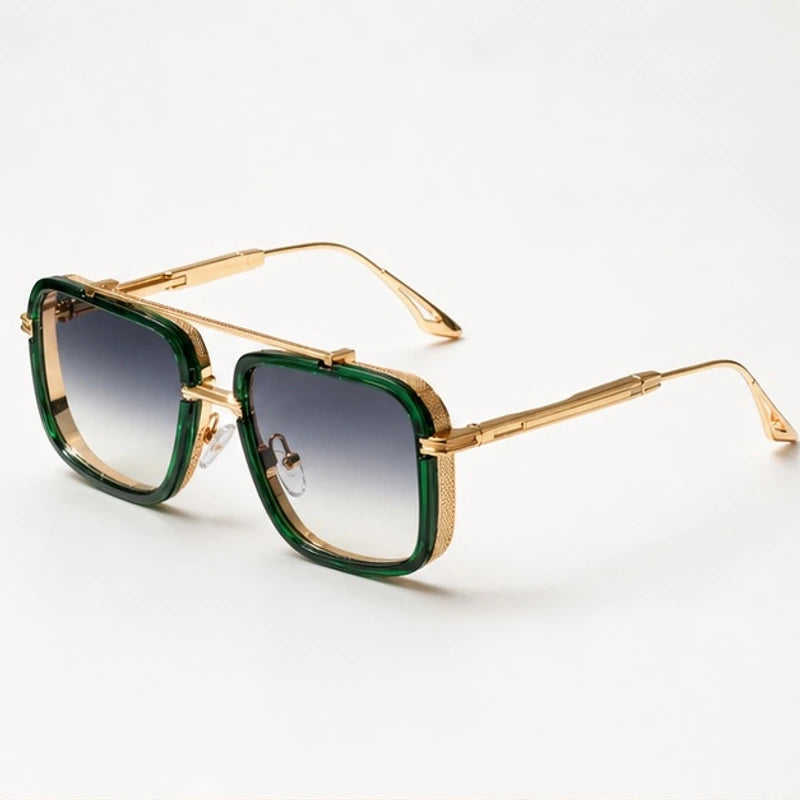 Varen Square Frame Shades - Ember - Sunglasses - Eric Muller - Image 1