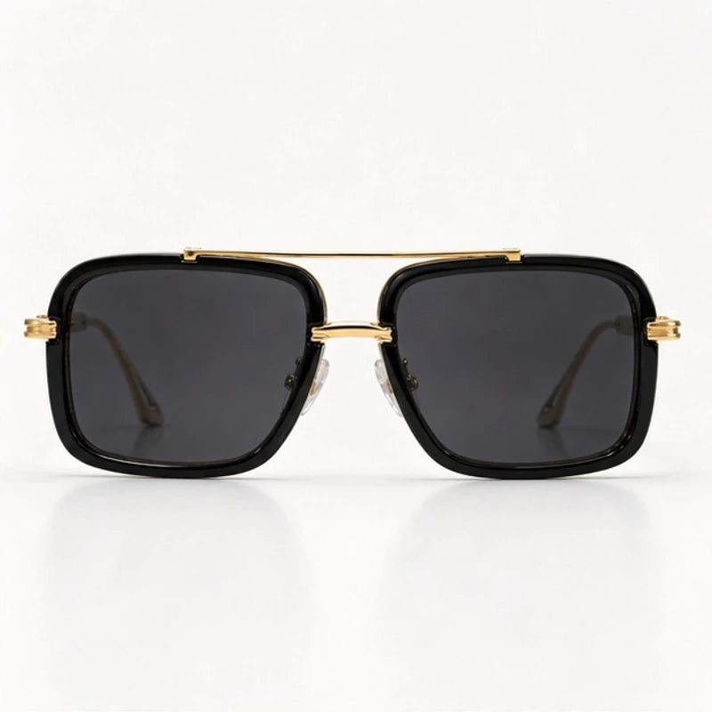 Varen Square Frame Shades - Noir - sunglasses - Eric Muller - Image 2