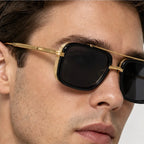 Varen Square Frame Shades - Noir - square sunglasses - Eric Muller - Image 3