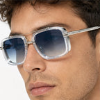 Varen Square Frame Shades - Frost - square sunglasses - Eric Muller - Image 3
