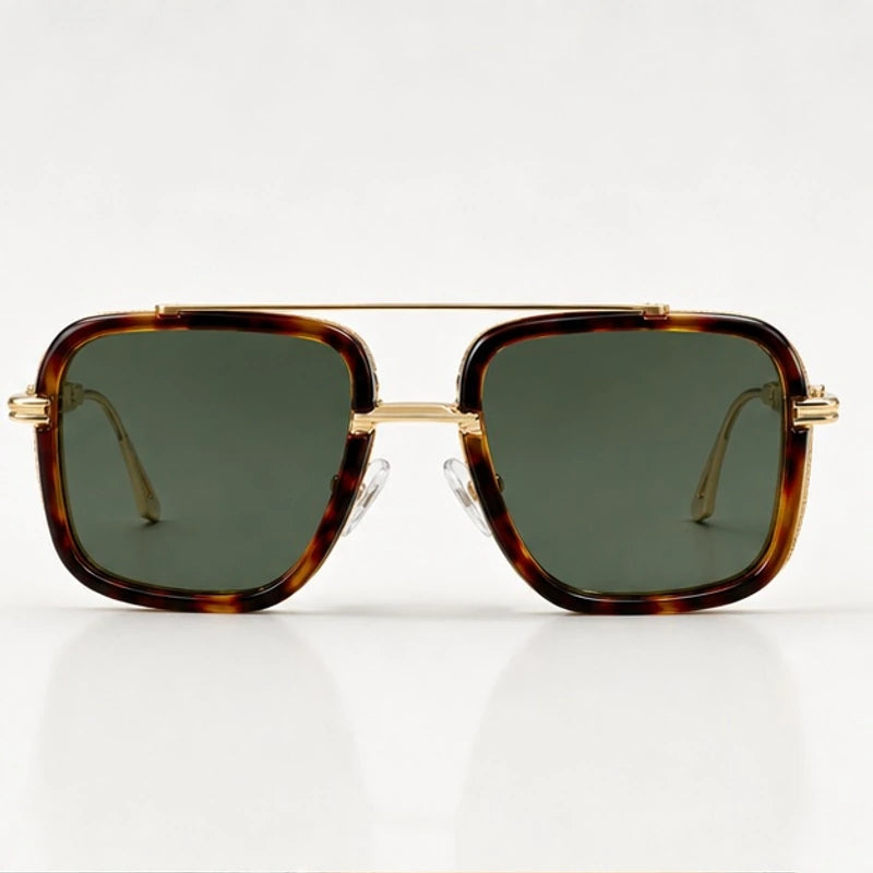 Varen Square Frame Shades - Moss - sunglasses - Eric Muller - Image 2