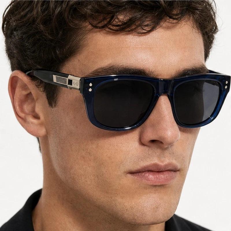 Varland Polarized Shades - Cobalt - polarized sunglasses - Eric Muller - Image 3
