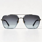 Vega Rimless Square Shades - Steel - sunglasses - Eric Muller - Image 2