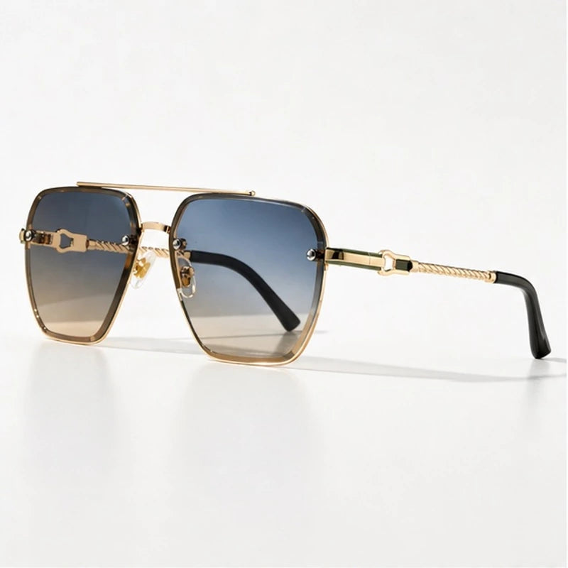 Vega Rimless Square Shades - Dusk - Sunglasses - Eric Muller - Image 1