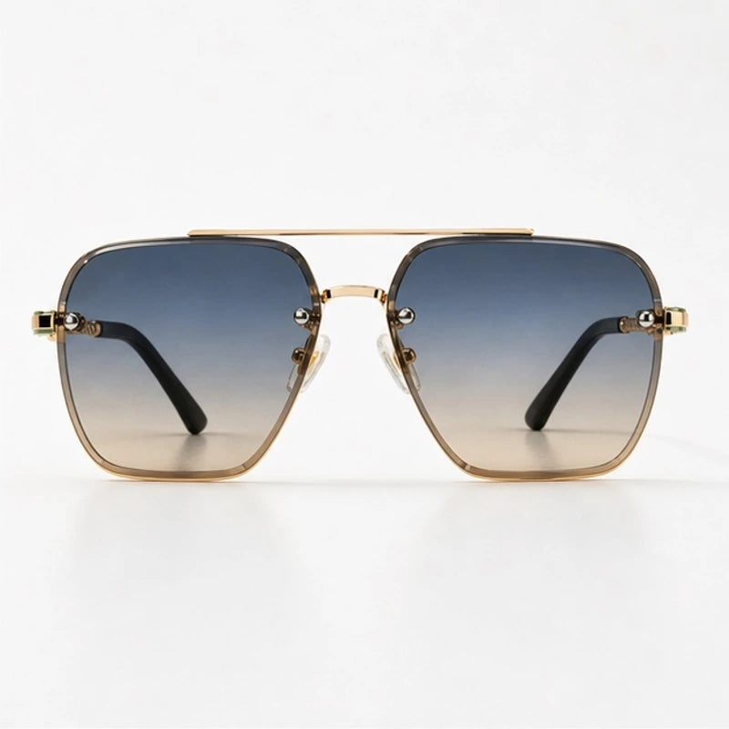 Vega Rimless Square Shades - Dusk - sunglasses - Eric Muller - Image 2