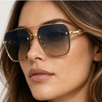 Vega Rimless Square Shades - Dusk - square sunglasses - Eric Muller - Image 4