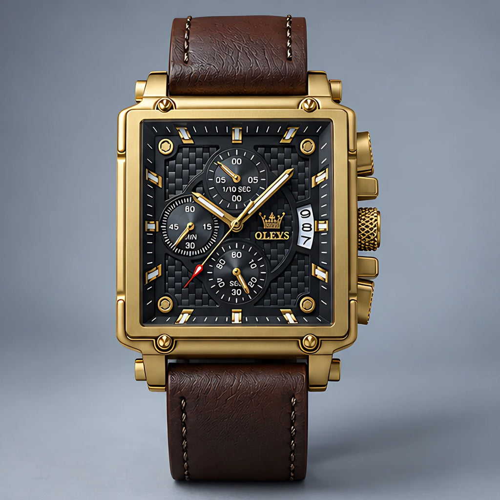 Vercourt Men's Heritage Chronograph Watch 45mm - Charcoal - Accessories > Watches > Chronograph Watches - Eric Muller - Image 2