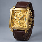 Vercourt Men's Heritage Chronograph Watch 45mm - Gold - Accessories > Watches > Chronograph Watches - Eric Muller - Image 1