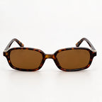 Verdan Women's Slim Retro Rectangle Sunglasses - Tortoise - sunglasses - Eric Muller - Image 2