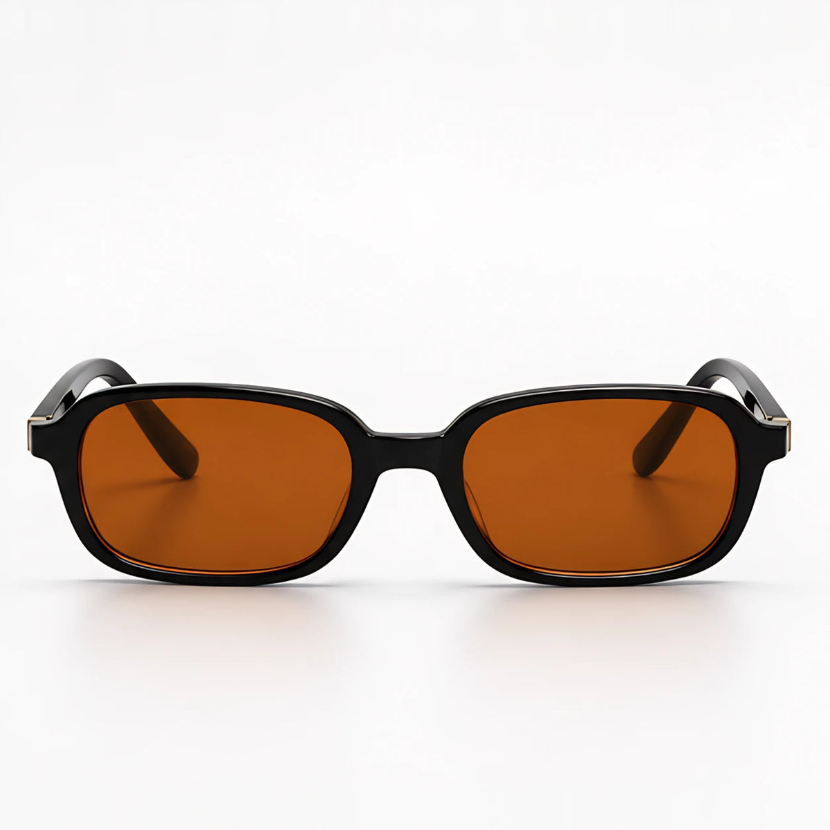 Verdan Women's Slim Retro Rectangle Sunglasses - Orange - sunglasses - Eric Muller - Image 2