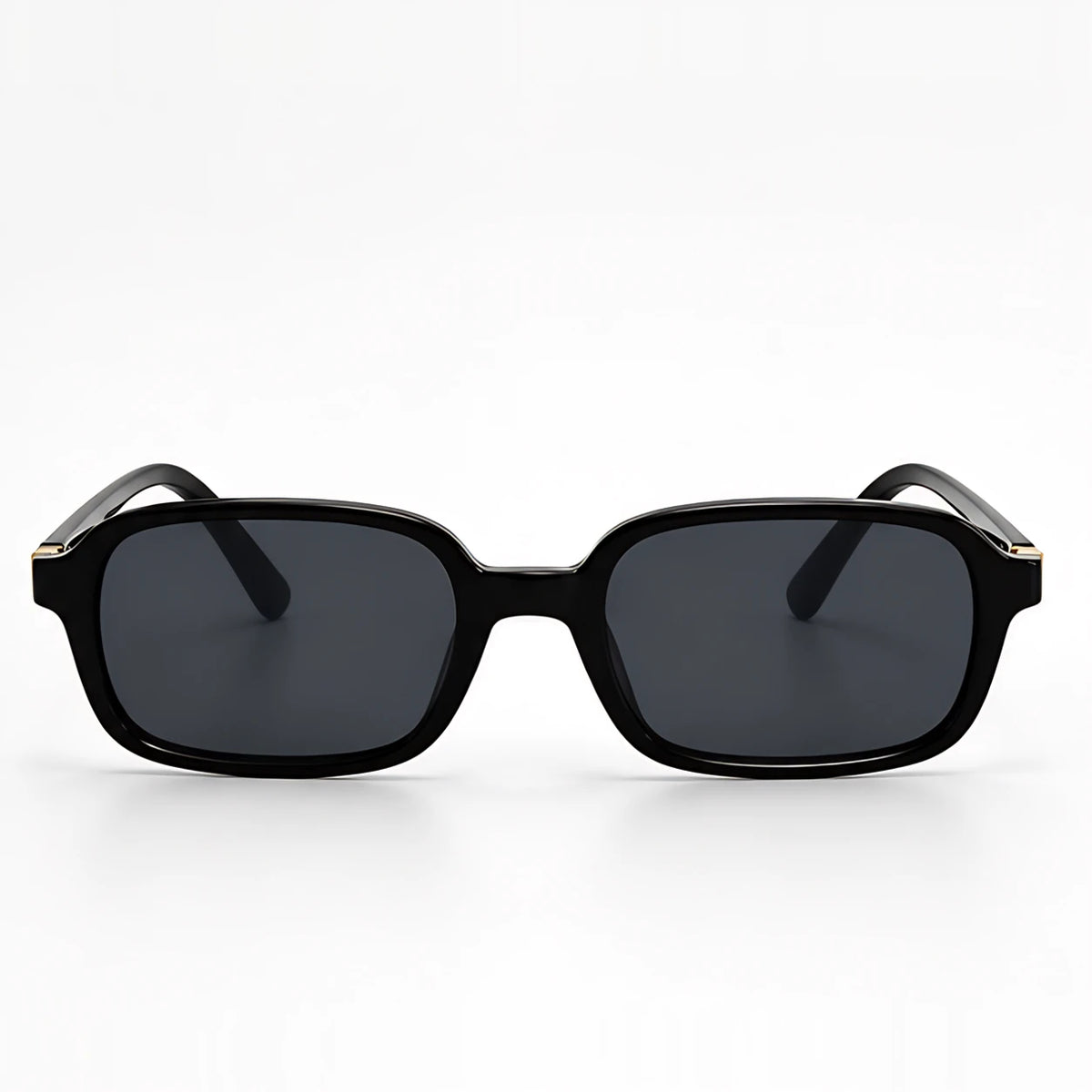 Verdan Women's Slim Retro Rectangle Sunglasses - Black - sunglasses - Eric Muller - Image 2