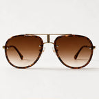 Vilam Double-Bar Aviator Shades - Havana - sunglasses - Eric Muller - Image 2