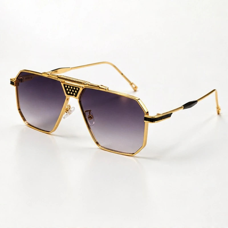 Wentworth Octagonal Shades - Graphite - Sunglasses - Eric Muller - Image 1