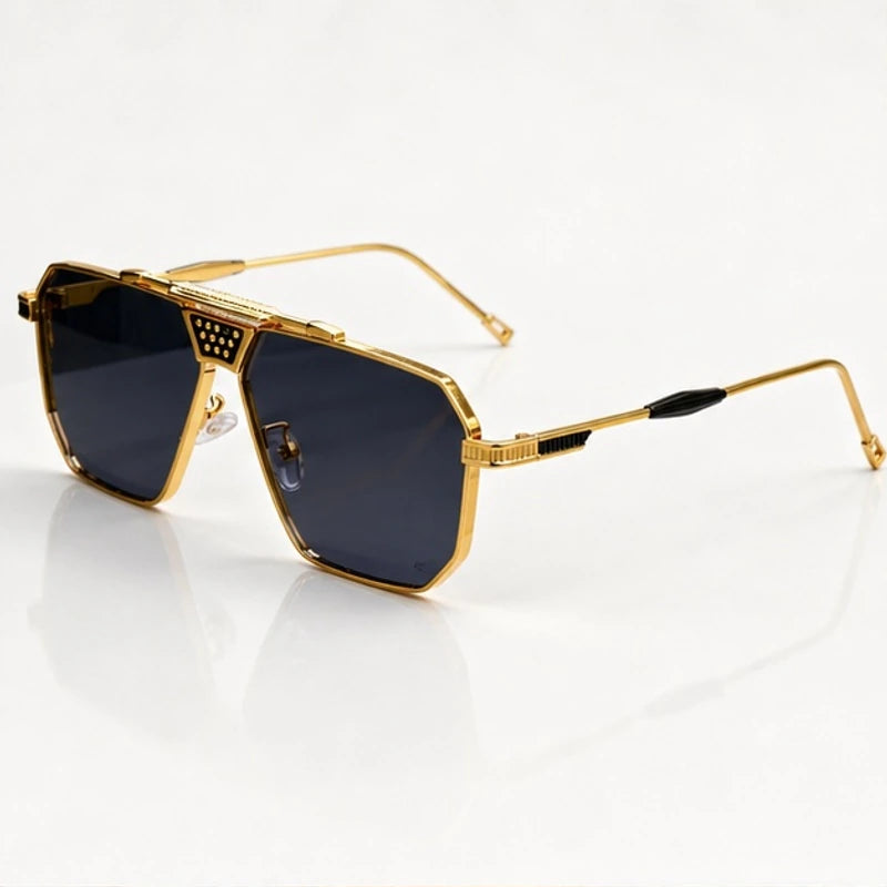 Wentworth Octagonal Shades - Onyx - Sunglasses - Eric Muller - Image 1