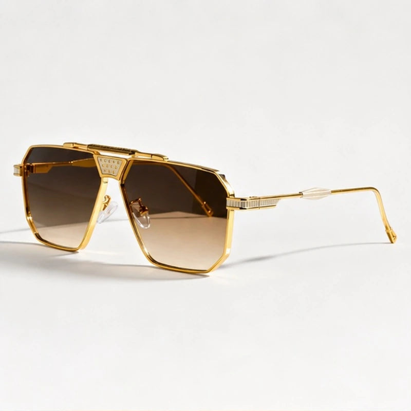Wentworth Octagonal Shades - Espresso - Sunglasses - Eric Muller - Image 1