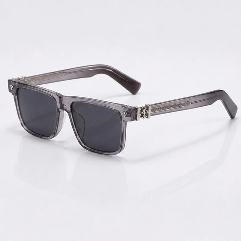 Westcott Men's Square Sunglasses - Dark Gray - Accessories > Eyewear > Sunglasses > Square Sunglasses - Eric Muller - Image 1