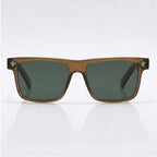 Westcott Men's Square Sunglasses - Coffee - sunglasses - Eric Muller - Image 2