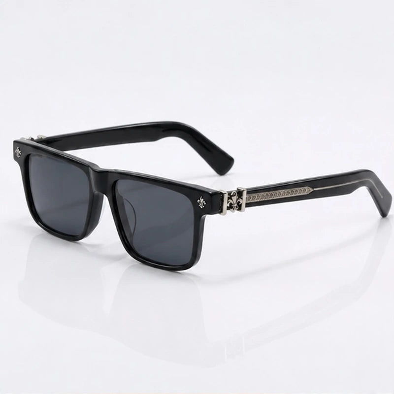 Westcott Men's Square Sunglasses - Jaguar Black - Accessories > Eyewear > Sunglasses > Square Sunglasses - Eric Muller - Image 1