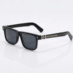 Westcott Men's Square Sunglasses - Jaguar Black - Accessories > Eyewear > Sunglasses > Square Sunglasses - Eric Muller - Image 1