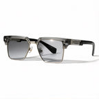 Wexford Browline Shades - Slate - Sunglasses - Eric Muller - Image 1