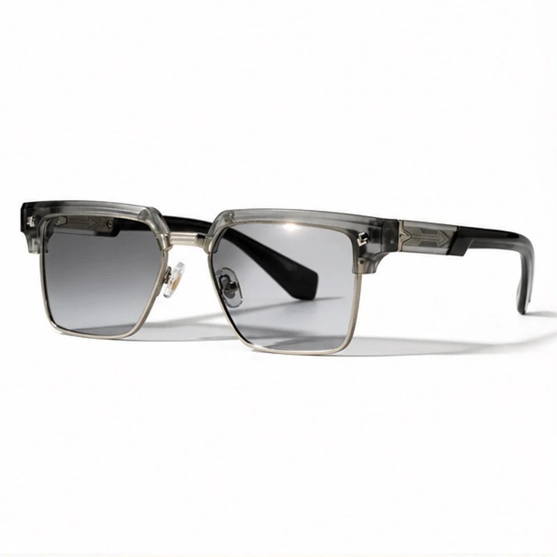 Wexford Browline Shades - Slate - Sunglasses - Eric Muller - Image 1