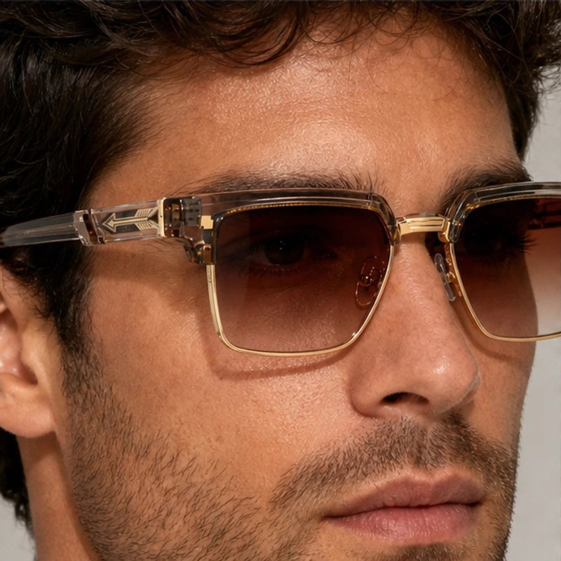Wexford Browline Shades - Dusk - browline sunglasses - Eric Muller - Image 3
