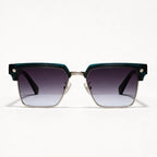 Wexford Browline Shades - Teal - sunglasses - Eric Muller - Image 2