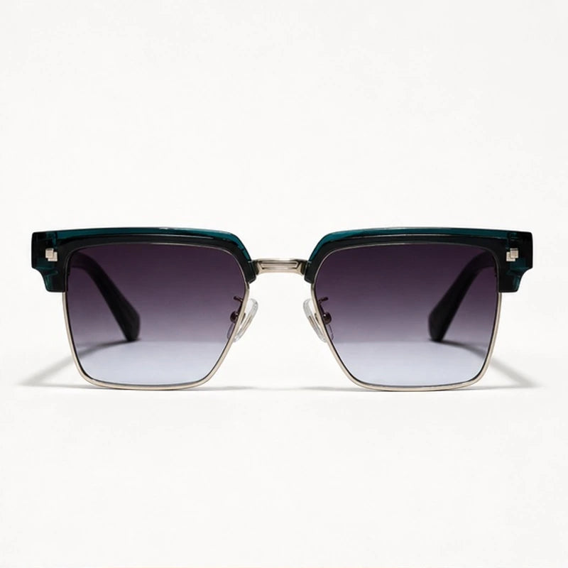 Wexford Browline Shades - Teal - sunglasses - Eric Muller - Image 2