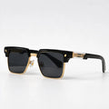Wexford Browline Shades - Onyx - Sunglasses - Eric Muller - Image 1