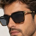 Whitworth Square Shades - Slate - square sunglasses - Eric Muller - Image 3