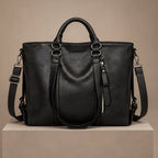 Zelie Women's Multi-Strap Tote Bag - Black - cat:women-bags - Eric Muller - Image 4