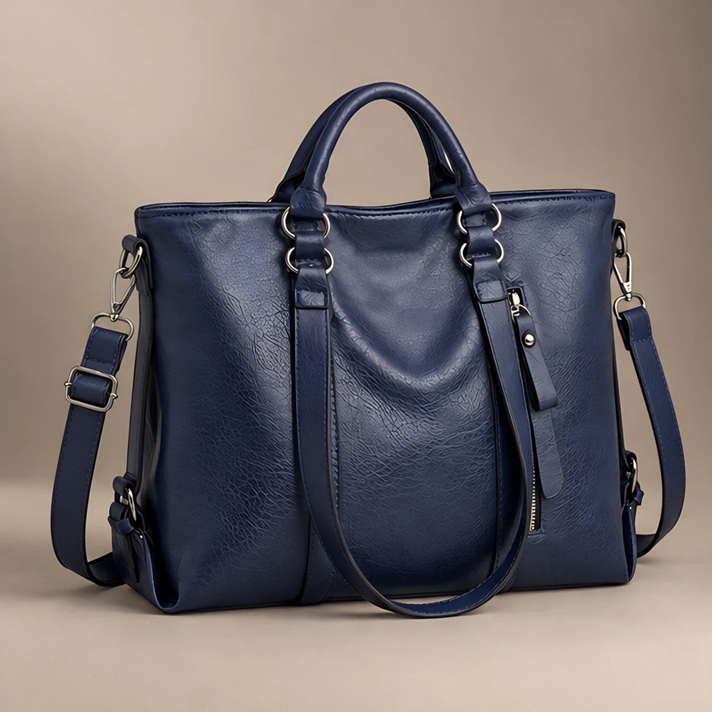 Zelie Women's Multi-Strap Tote Bag - Blue - Women's Accessories > Bags > Tote Bags - Eric Muller - Image 1