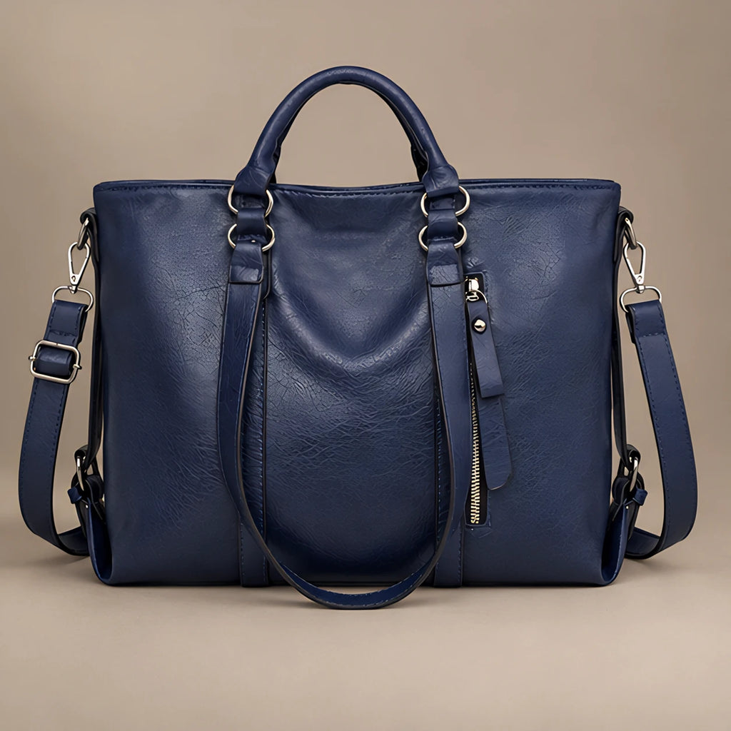 Zelie Women's Multi-Strap Tote Bag - Blue - cat:women-bags - Eric Muller - Image 4