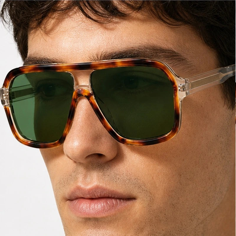 Zephira Women's Retro Gradient Aviator Sunglasses - Tortoise - sunglasses - Eric Muller - Image 2